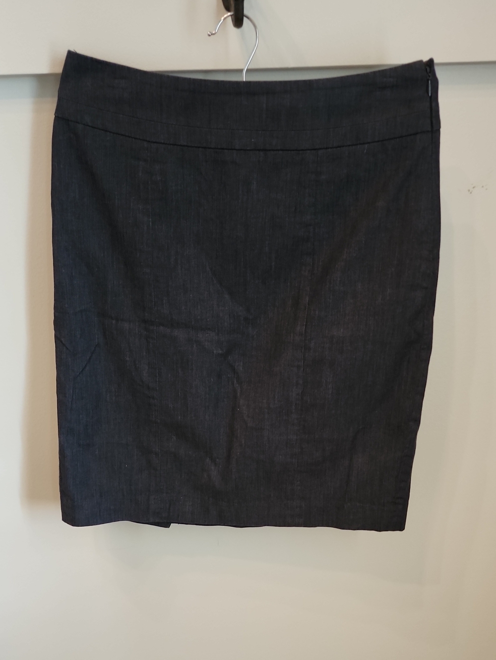 Classic Navy Blue Pencil Skirt - Women's Tailored Office Skirt